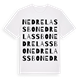 Nedre Lassbo ordlek t-shirt