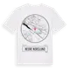 White t-shirt med Nedre Norslund t-shirt
