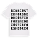 Nedre Österfors ordlek t-shirt