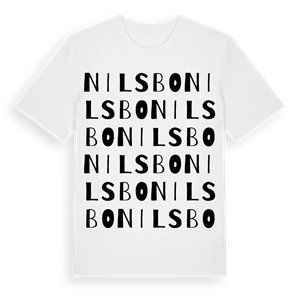 Nilsbo ordlek t-shirt – ekologisk bomull t-shirt från Pinshirt