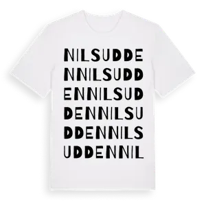 Nilsudden ordlek t-shirt – ekologisk bomull t-shirt från Pinshirt