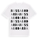 Nissabodarna ordlek t-shirt