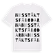 Nisstäktsfäbodarna ordlek t-shirt