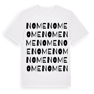 Nome ordlek t-shirt – ekologisk bomull t-shirt från Pinshirt