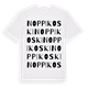 Noppikoski ordlek t-shirt