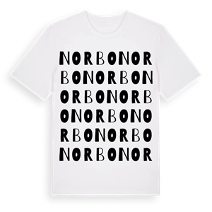 Norbo ordlek t-shirt – ekologisk bomull t-shirt från Pinshirt