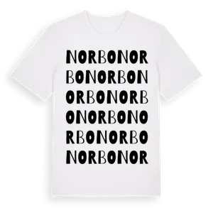 Norbo ordlek t-shirt – ekologisk bomull t-shirt från Pinshirt
