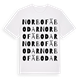 Norbo fäbodar ordlek t-shirt