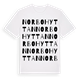 Norbohyttan ordlek t-shirt