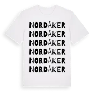Nordåker ordlek t-shirt – ekologisk bomull t-shirt från Pinshirt