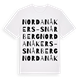 Nordanåkers-Snårberg ordlek t-shirt