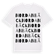 Nordanbäck ordlek t-shirt