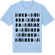 Blue Soul t-shirt med Nordanö ordlek t-shirt