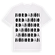 White t-shirt med Nordanö ordlek t-shirt