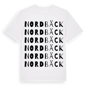 Nordbäck ordlek t-shirt – ekologisk bomull t-shirt från Pinshirt
