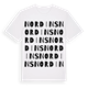 Nordins ordlek t-shirt