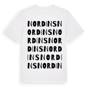 Nordins ordlek t-shirt – ekologisk bomull t-shirt från Pinshirt