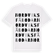 Nordviks fäbodar ordlek t-shirt