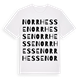 Norr Hesse ordlek t-shirt