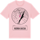 Pink Cotton t-shirt med Norra Backa t-shirt