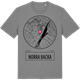 Mid Heather Gray t-shirt med Norra Backa t-shirt