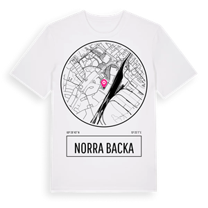 Norra Backa t-shirt – ekologisk bomull t-shirt från Pinshirt