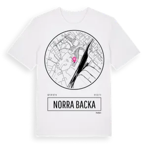 Norra Backa t-shirt – ekologisk bomull t-shirt från Pinshirt