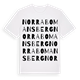 Norra Bomansberg ordlek t-shirt