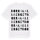 Norra Kallberget ordlek t-shirt