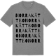 Mid Heather Gray t-shirt med Norra Kättbo ordlek t-shirt