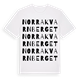 Norra Kvarnberget ordlek t-shirt