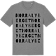 Mid Heather Gray t-shirt med Norra Lyberget ordlek t-shirt