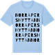 Blue Soul t-shirt med Norra Pershyttan ordlek t-shirt