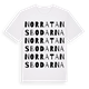 Norra Tansbodarna ordlek t-shirt