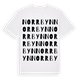 Norrbyn ordlek t-shirt