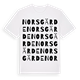 Norsgärde ordlek t-shirt