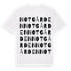 Notgården ordlek t-shirt