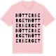 Pink Cotton t-shirt med Nötterberget ordlek t-shirt