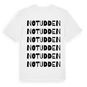 Notudden ordlek t-shirt – ekologisk bomull t-shirt från Pinshirt