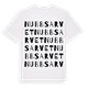 Nubbsarvet ordlek t-shirt