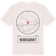 Vintage White t-shirt med Nubbsarvet t-shirt