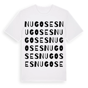 Nugoses ordlek t-shirt – ekologisk bomull t-shirt från Pinshirt