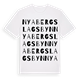 Nya Bergslagsbyn ordlek t-shirt