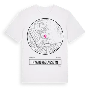 Nya Bergslagsbyn t-shirt – ekologisk bomull t-shirt från Pinshirt