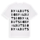 Nya Knutsbo ordlek t-shirt