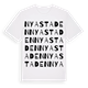 Nya staden ordlek t-shirt