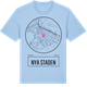Blue Soul t-shirt med Nya staden t-shirt