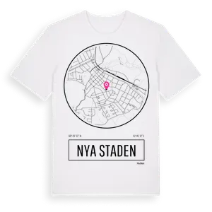 Nya Staden t-shirt – ekologisk bomull t-shirt från Pinshirt