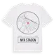White t-shirt med Nya Staden t-shirt