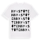 Nya Stöten ordlek t-shirt